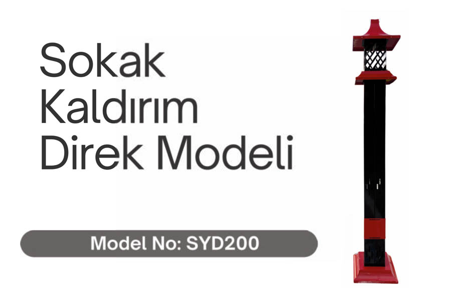 Sokak Kaldırım Direk Modeli